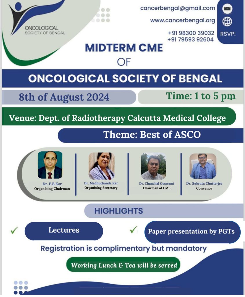 midterm cme 2024 oncological society of bengal